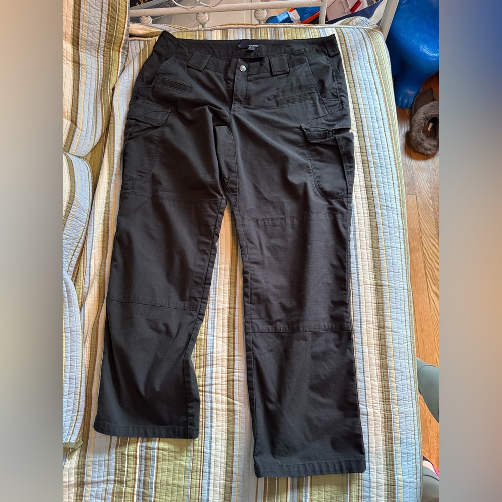 5.11 Tactical Black Straight Leg Pants